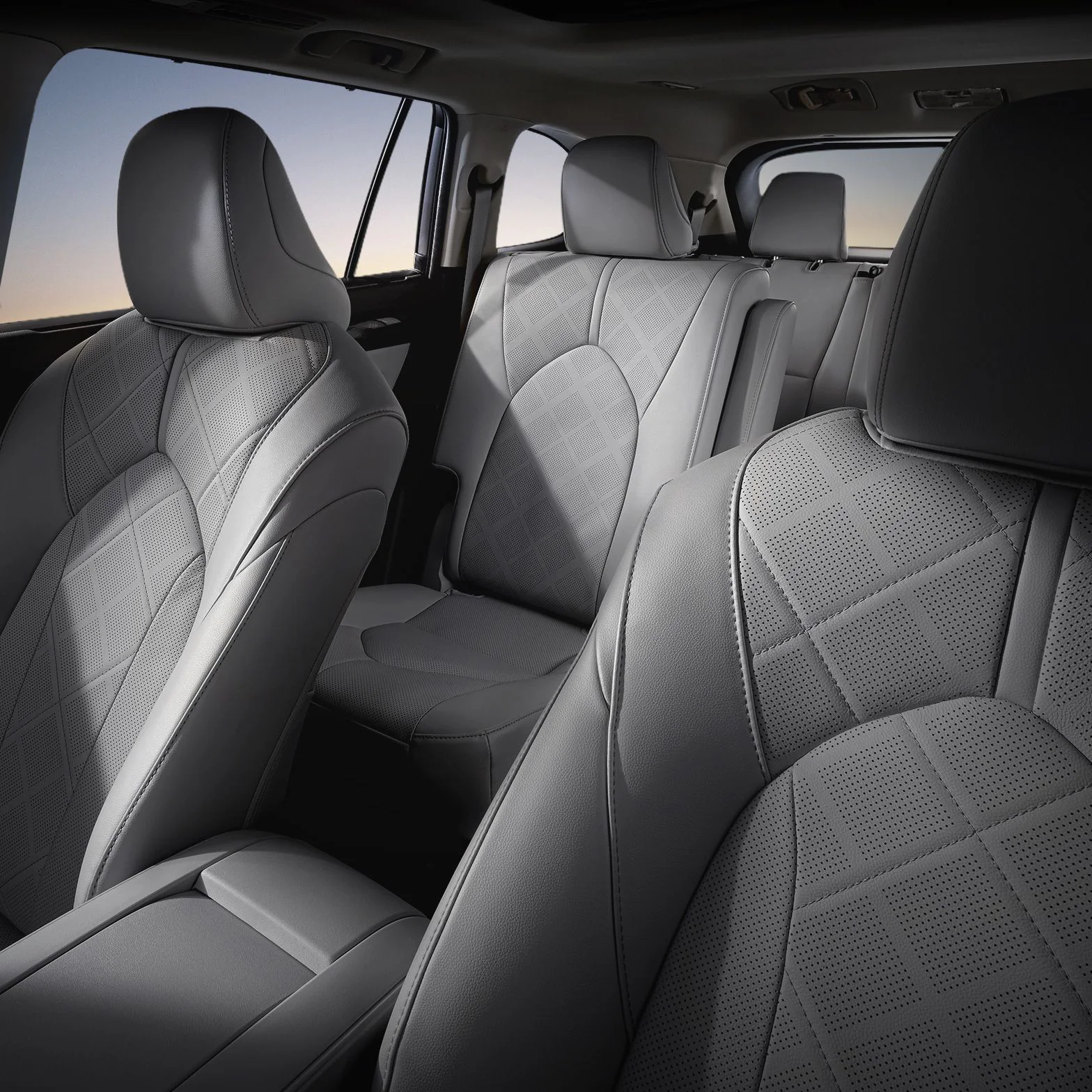 퀼팅 패턴의 천연 가죽 시트