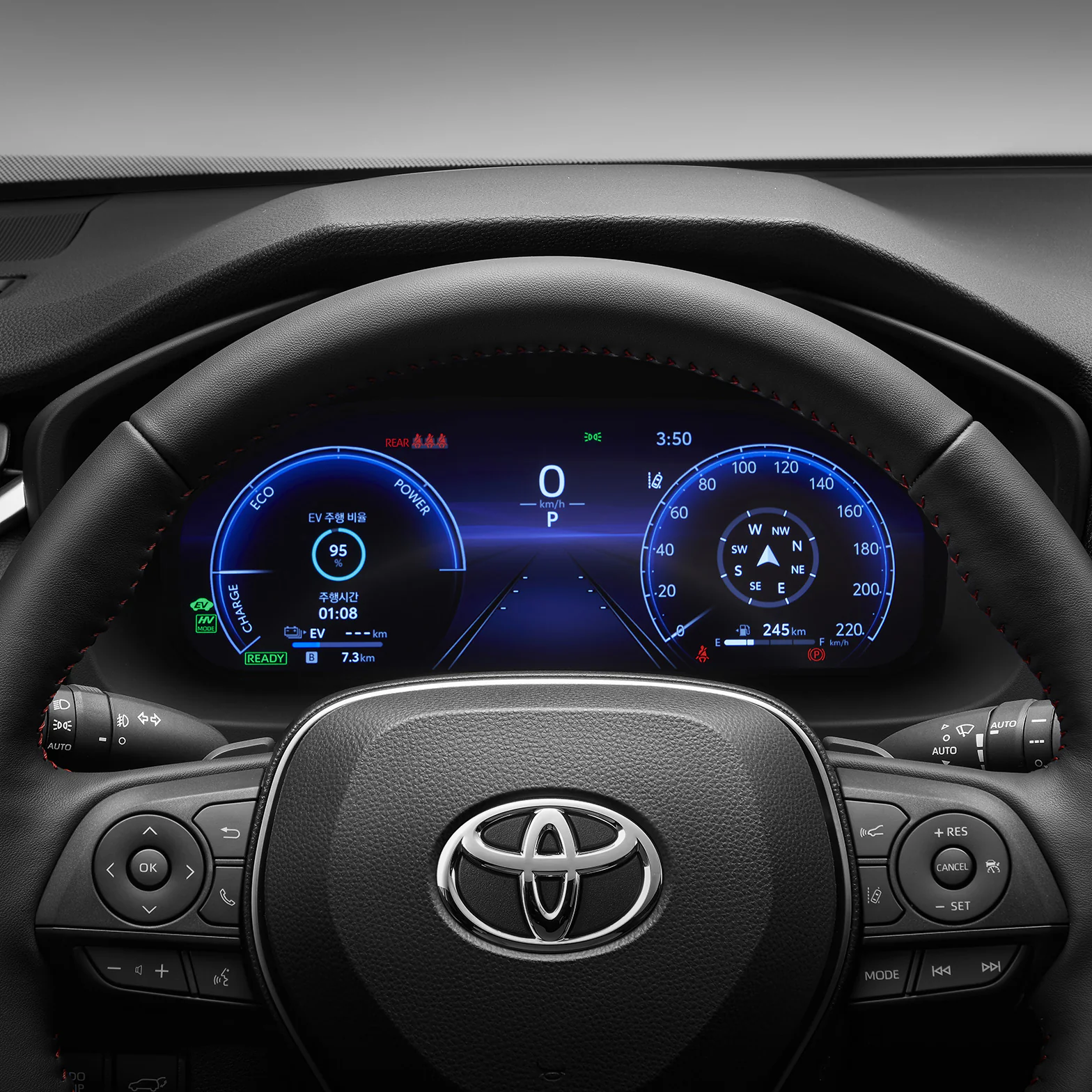 12.3인치 멀티 인포메이션 디스플레이 (MID)